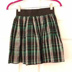 Plaid Skirt
